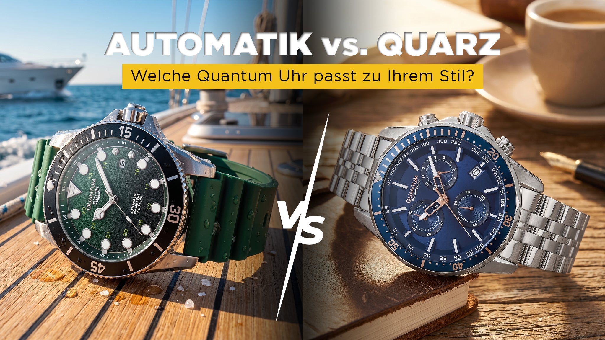 Automatik vs. Quarz: Welche Quantum Uhr passt zu Ihrem Stil?