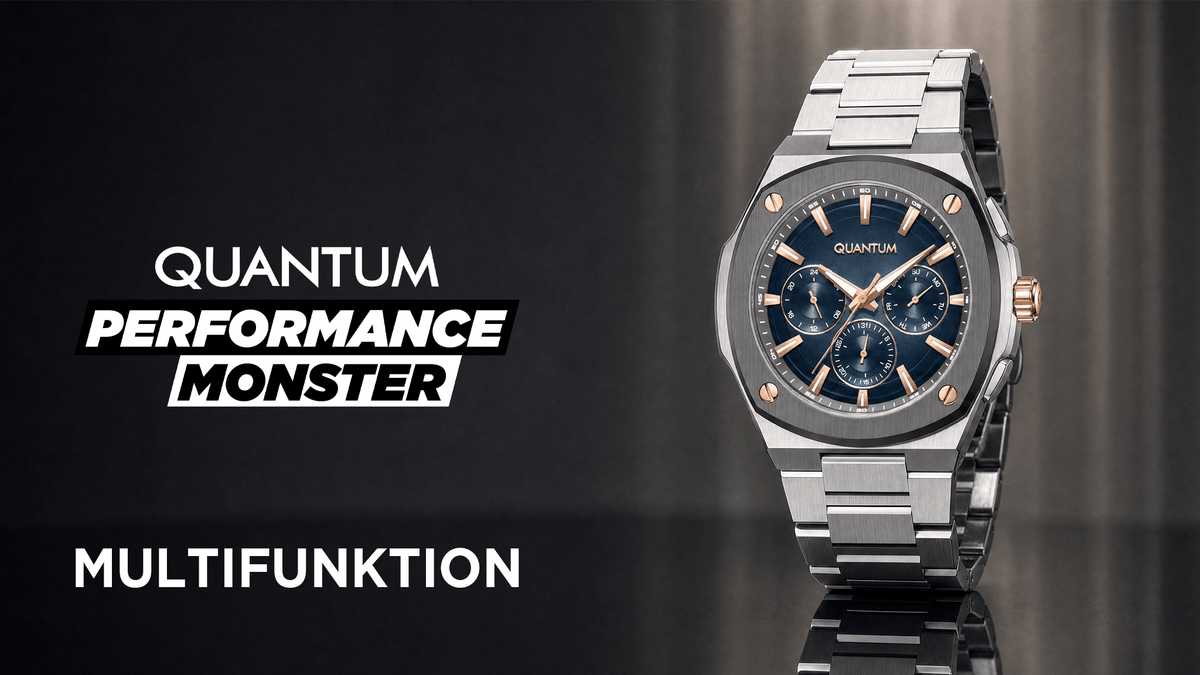 Was ist eine Multifunktionsuhr? Praktische Funktionen und stilvolles Design vereint - Quantum Watches DE