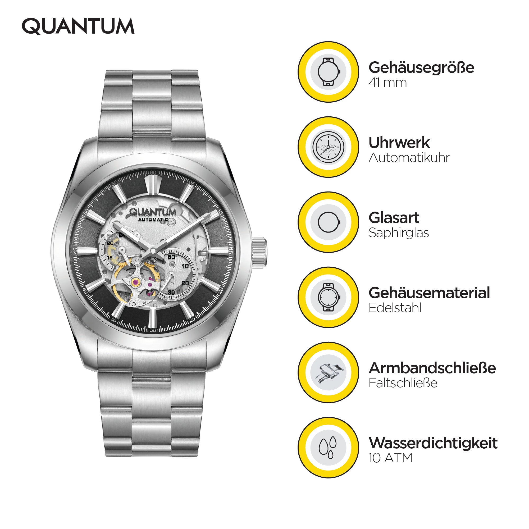 Quantum Watches | QMG1132.350