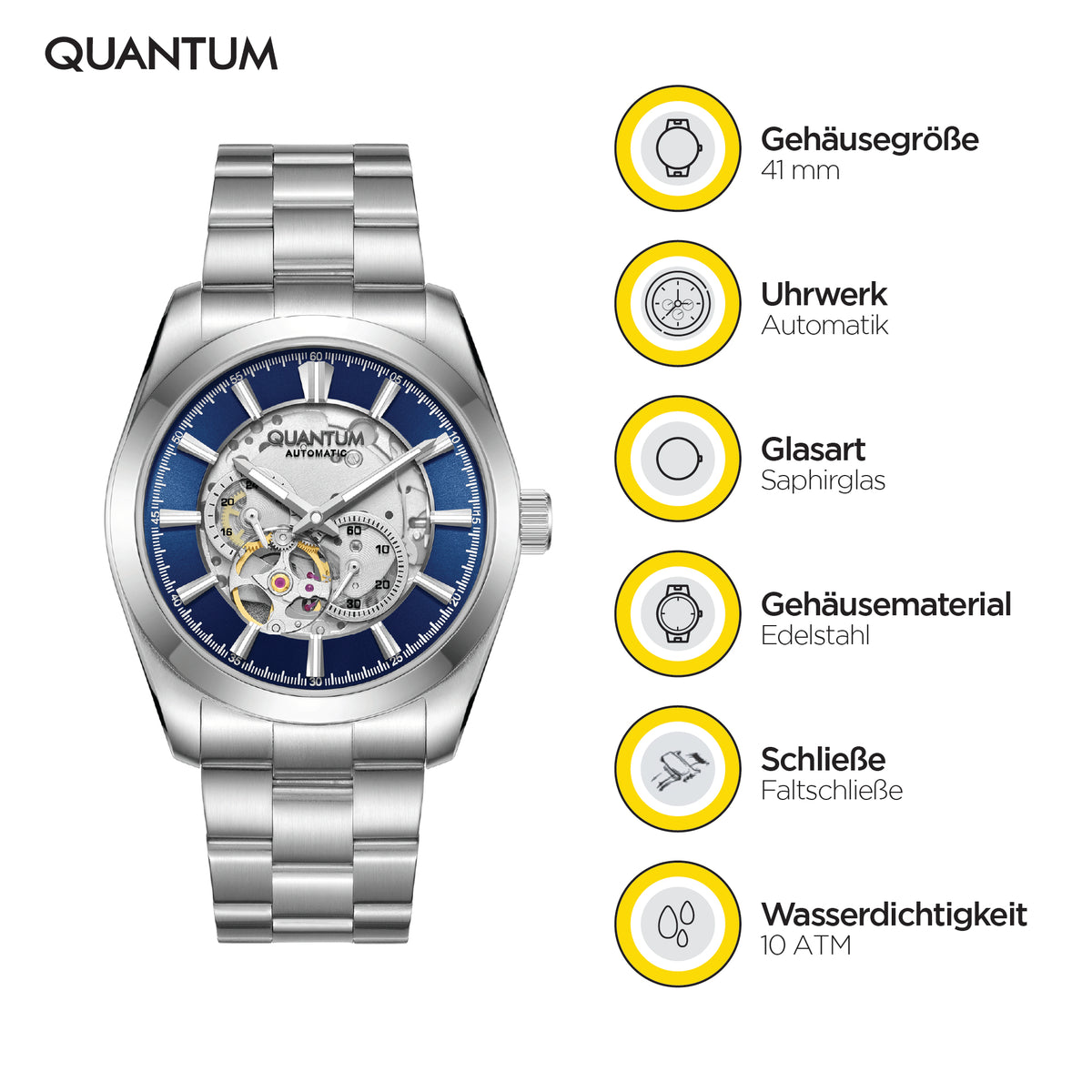 Quantum Watches | QMG1132.390
