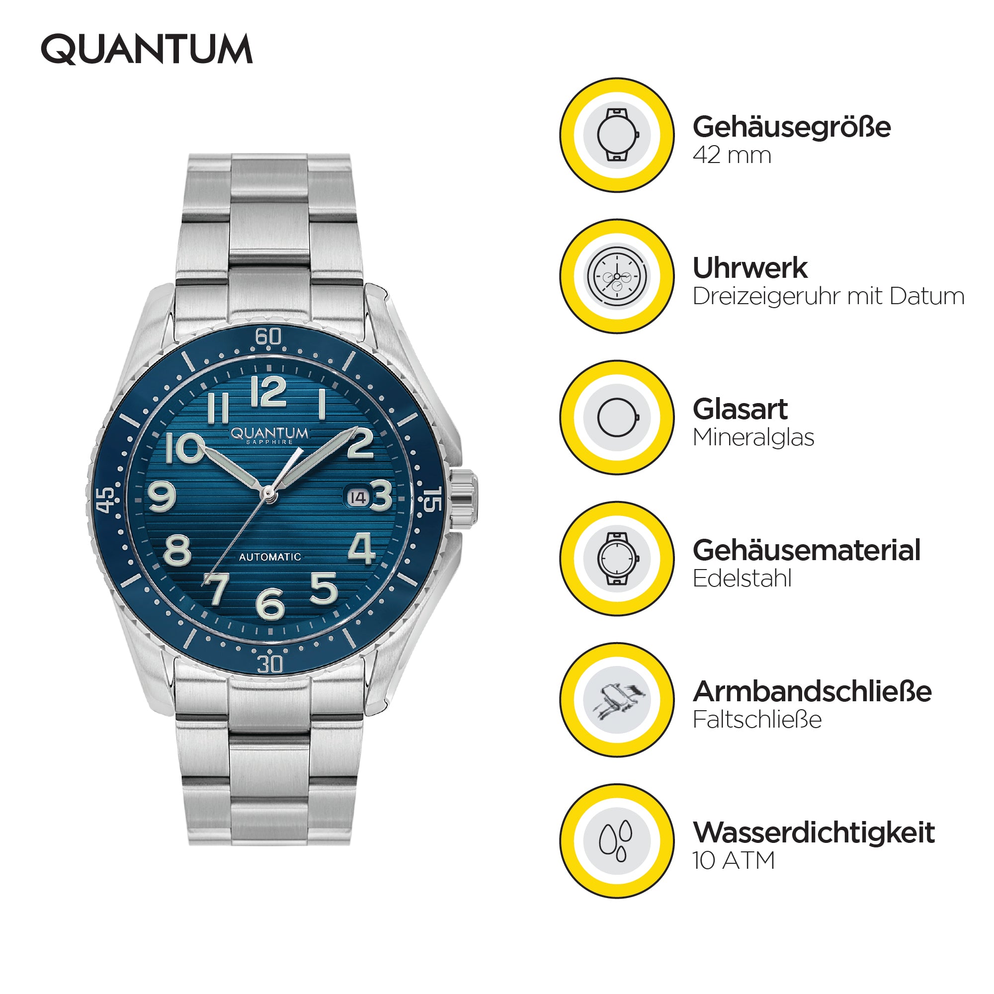 Quantum Watches | QMG1167.390