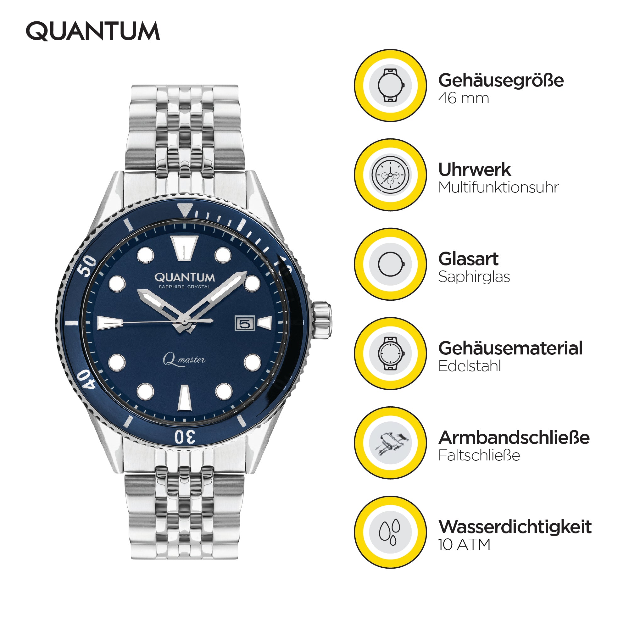 Quantum Watches | QMG1024.390